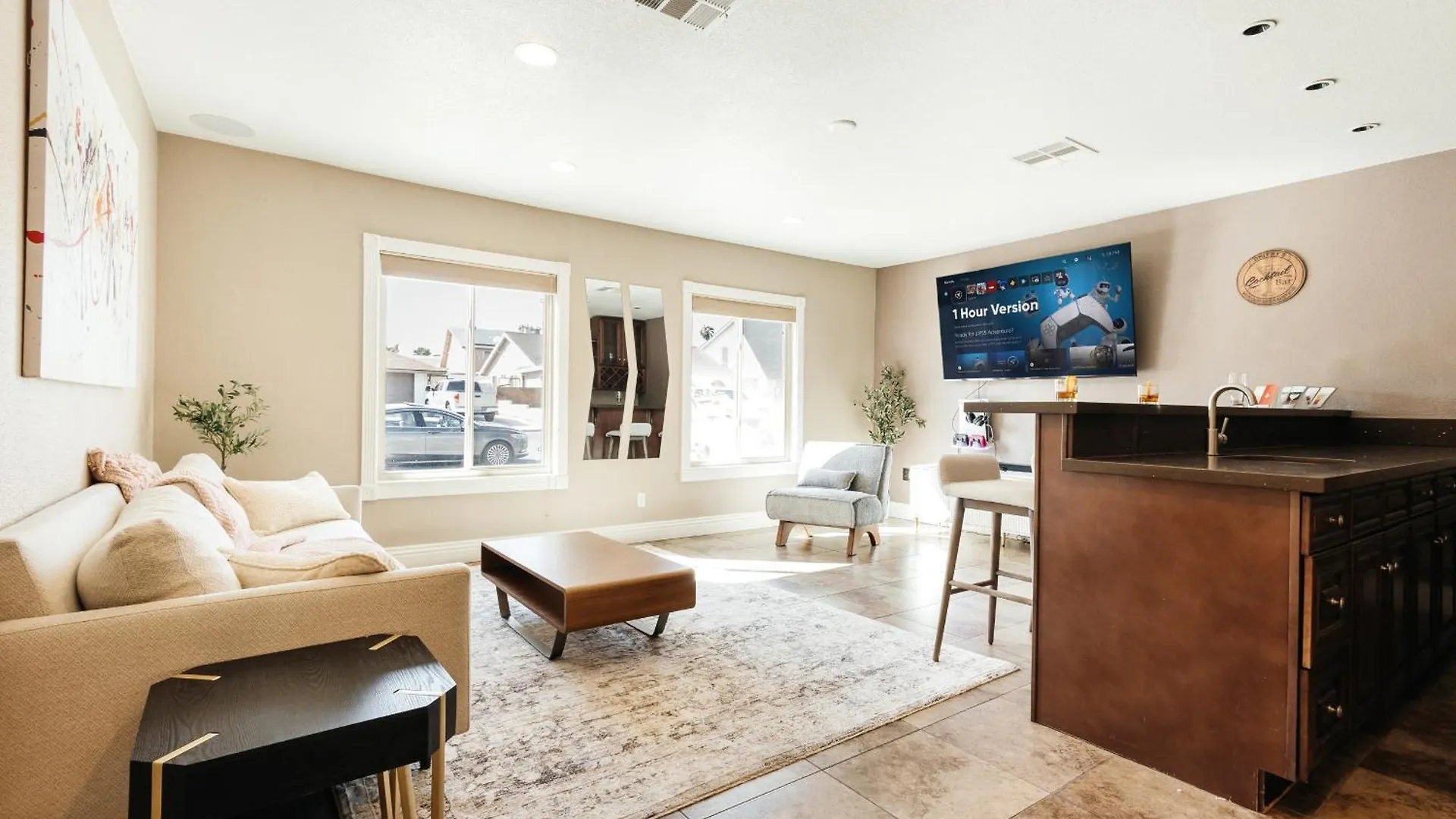 Beautiful Spacious 3 Bedroom House Tesla Connect 라스베이거스 미국